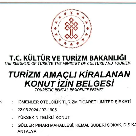 Hotel de apartamente Nas Alanya